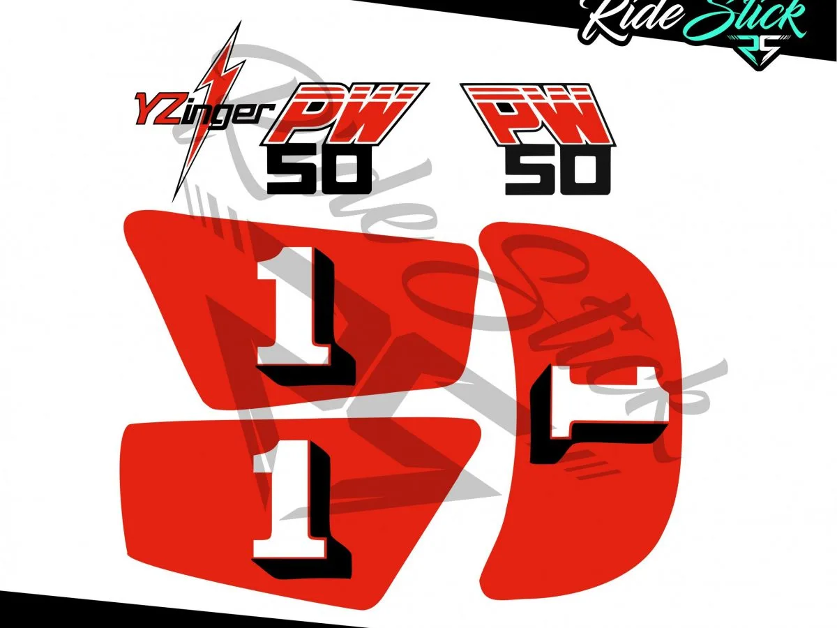 Kit déco réplica YAMAHA PW 50 1986