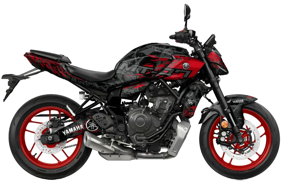 Kit déco Yamaha MT07 Lava