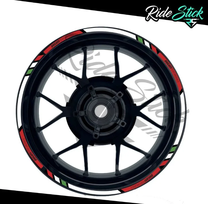 kit liserets de jantes imprimés ducati