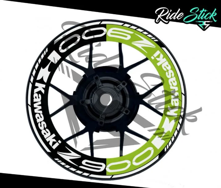 déco de jante premium kawasaki