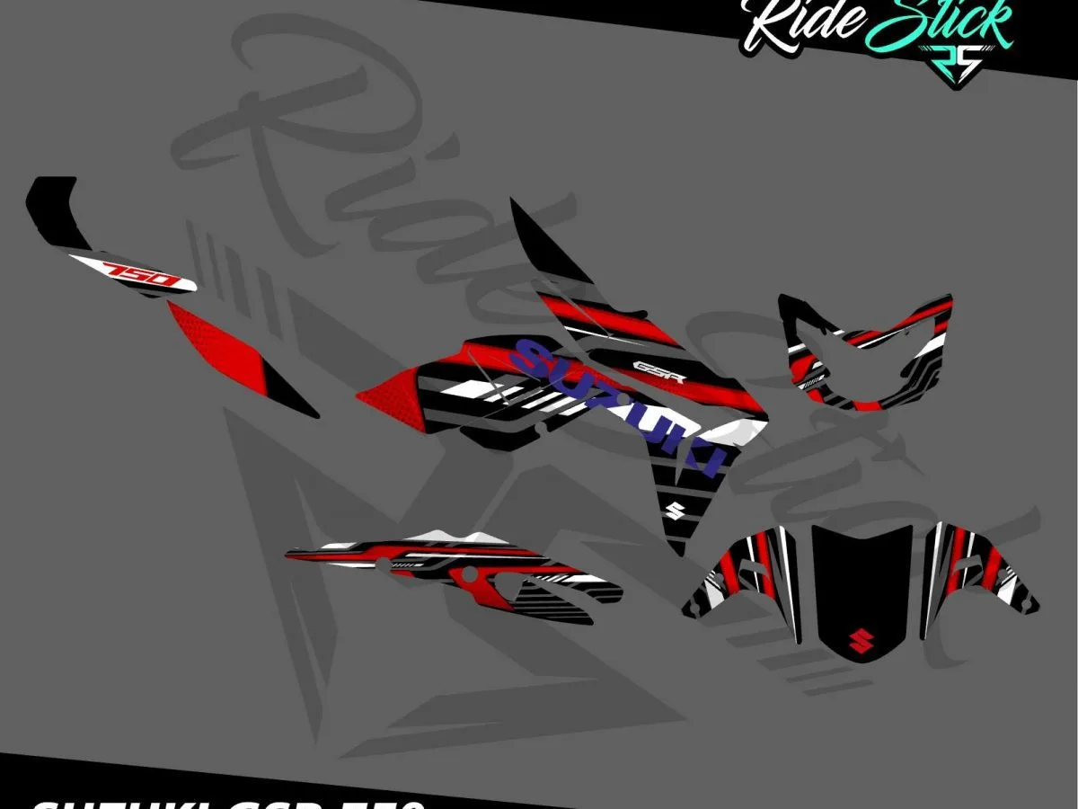 Kit déco Lyne SUZUKI GSR 750.