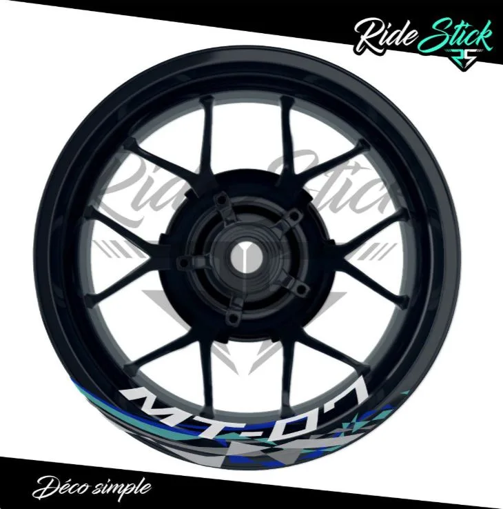 quart de jante illusion yamaha mt07