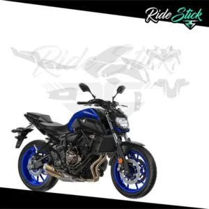 template – gabarit yamaha mt07 2018 2020