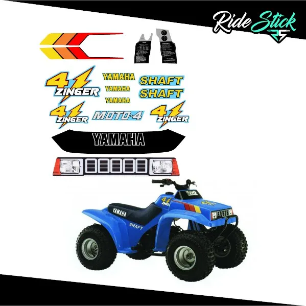 kit déco réplica yamaha 1986 yf60 4 zinger