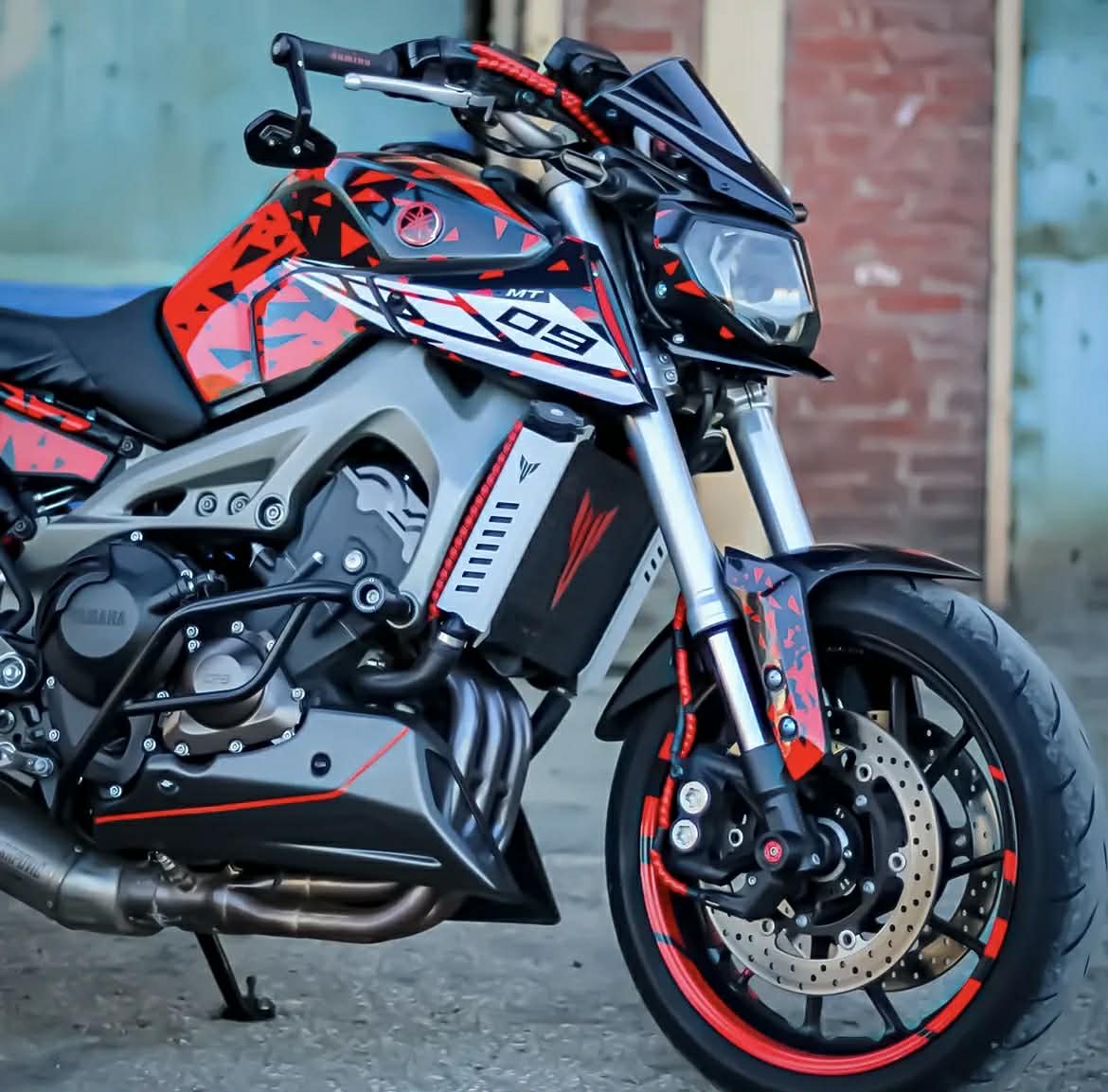 KIT DÉCO YAMAHA MT09 Tria – Image 3